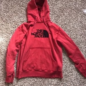 The North Face sweatshirt